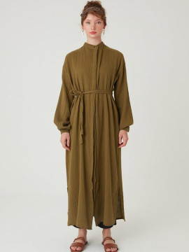 Minikterzi Muslin Shirt Dress