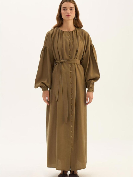 Minikterzi Linen Tencel Dress
