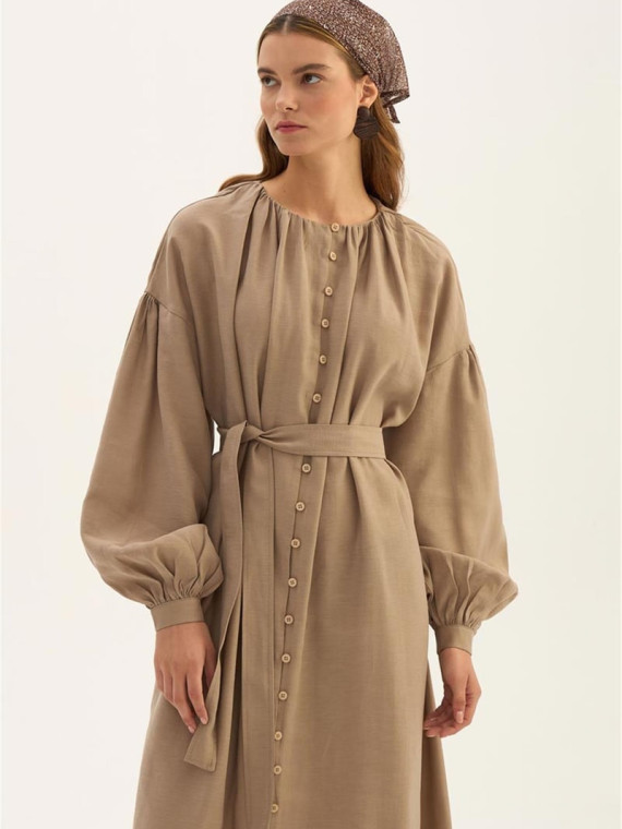 Minikterzi Linnen Tencel-jurk