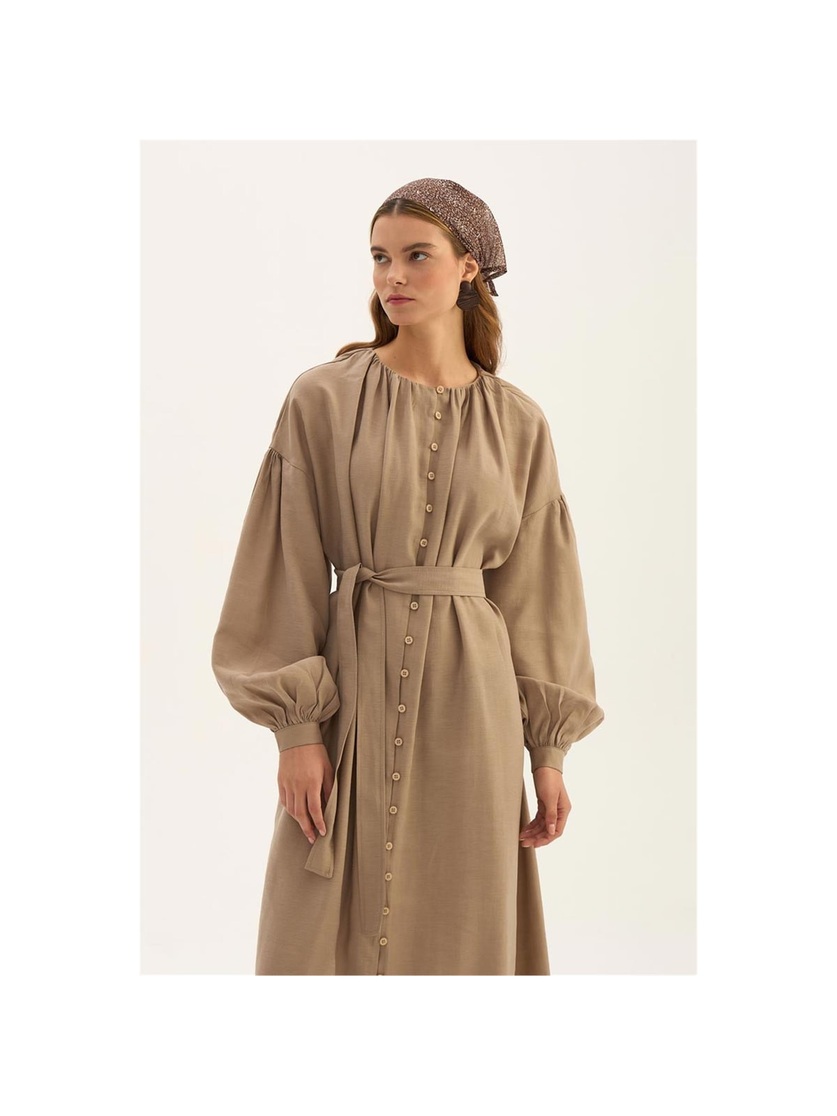 Minikterzi Linnen Tencel-jurk